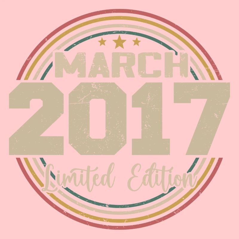 Awesome Since March 2017 Birthday 2017 Gift