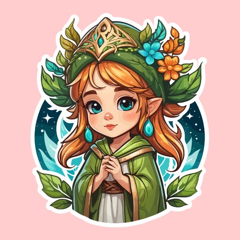 Druide Mignon Illustration