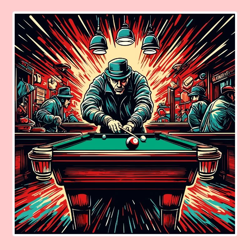 Billard / Boule de billard / 8 boules / billard / Kö