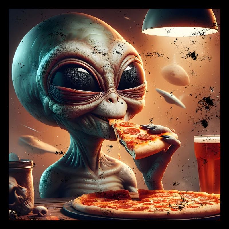 Alien Pizza Fun