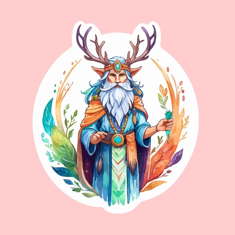 Aquarelles de druide