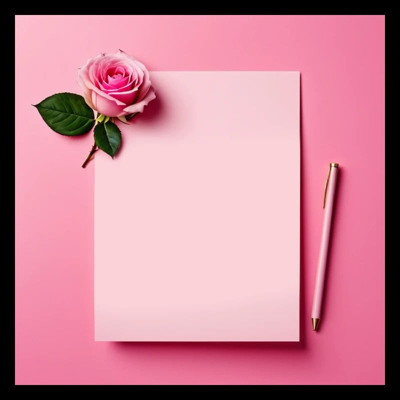 Rosa Brief Hintergrund