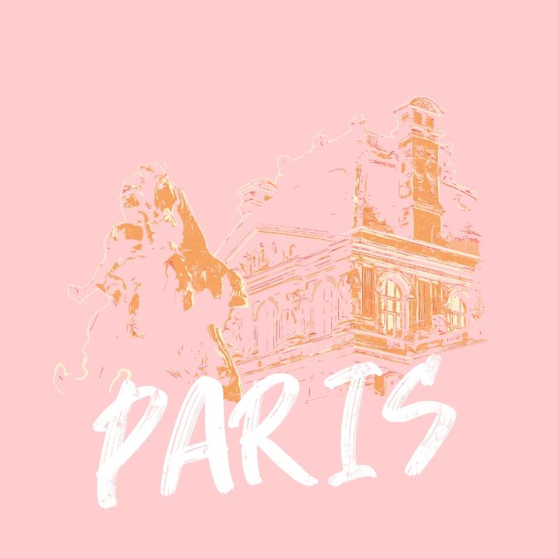 Paris architecture et statue