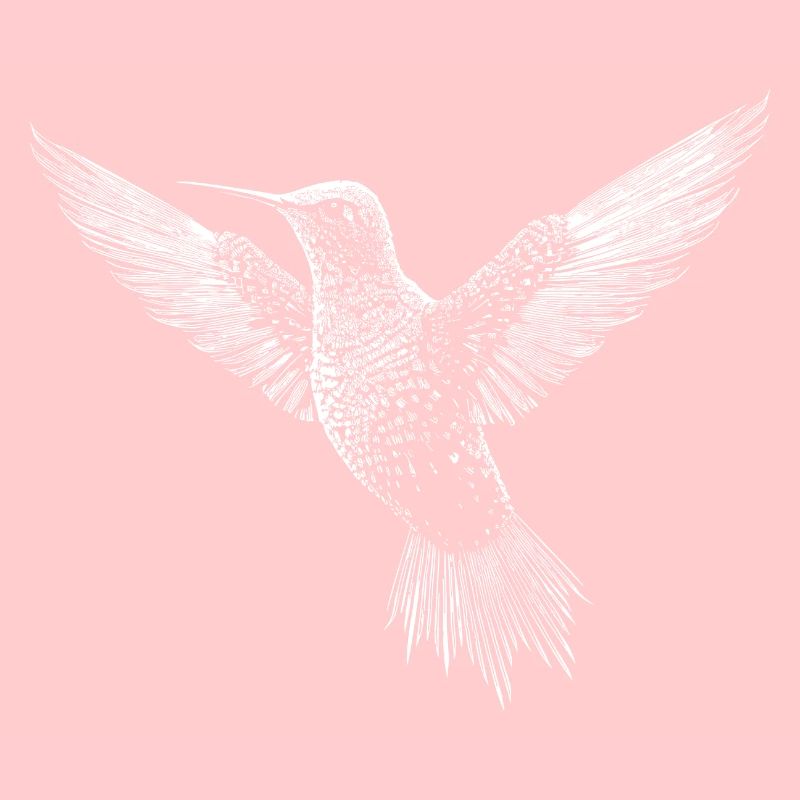 Colibri, oiseau mignon en code ASCII