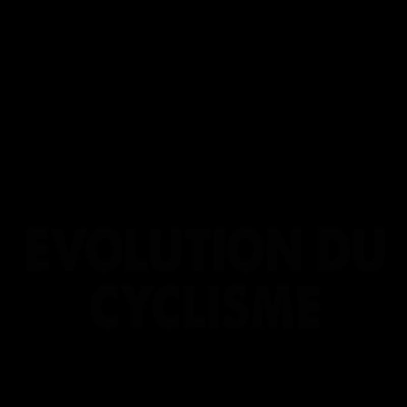 évolution du cyclisme