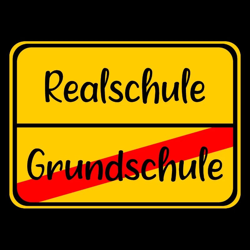 Realschule Grundschule Schule Schild Übergang