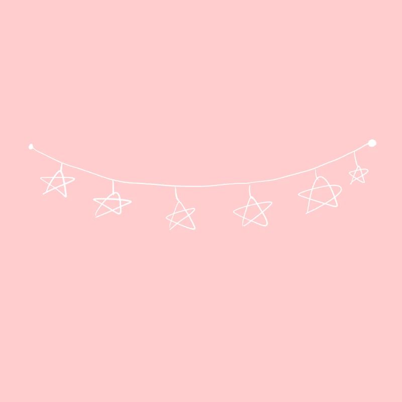 star symbol chain line string light chain
