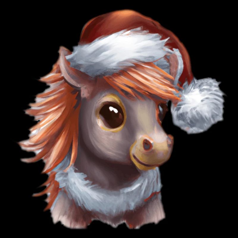 Pferd Pony Weihnachten süß niedlich Kinder