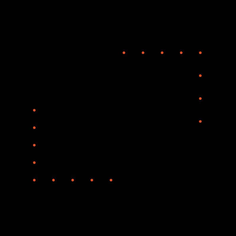 Handzeichen Bildausschnitt – 2 Farben