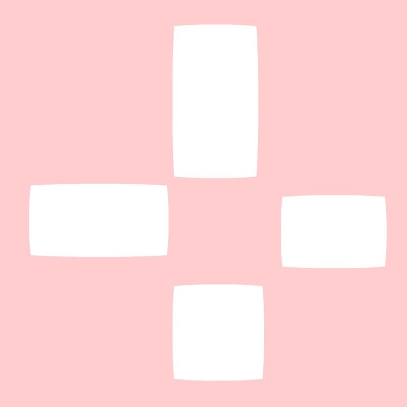 Square Pattern Four Shapes Shape