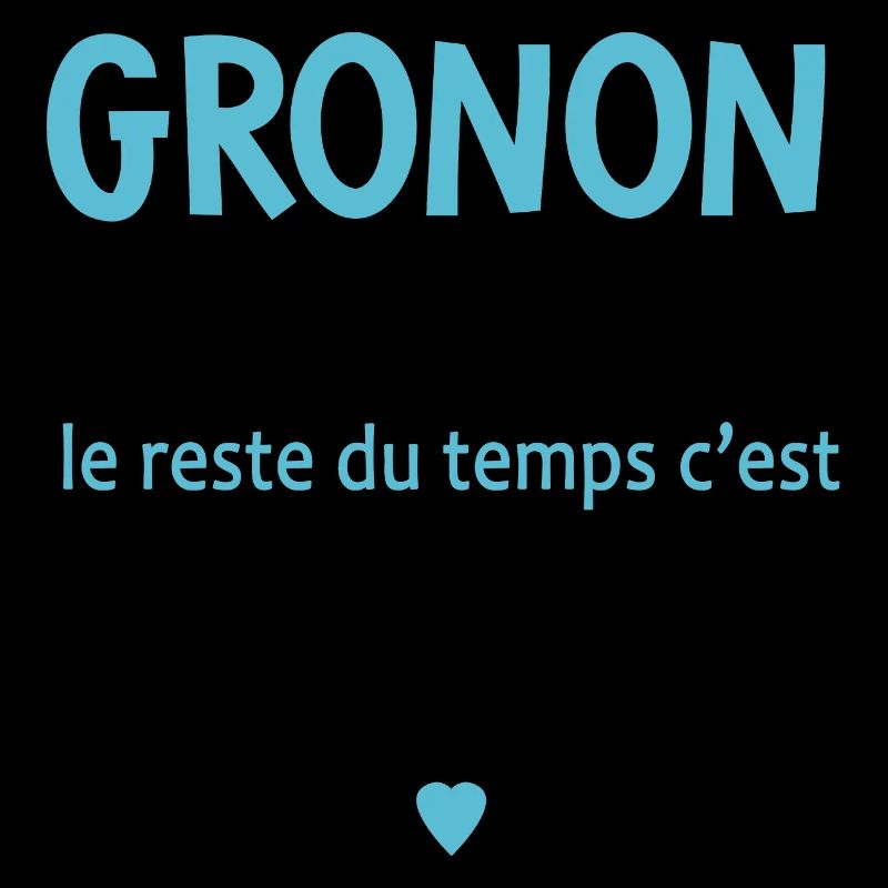 Grognon à mi temps cadeau bébé enfant
