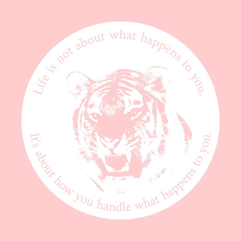Inspirierender Spruch Tiger Mindset Motivation