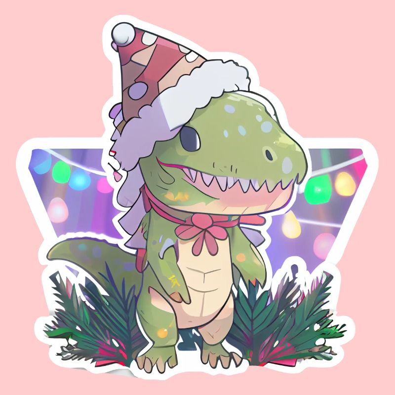 weihnachtsdinosaurier, geschenk,