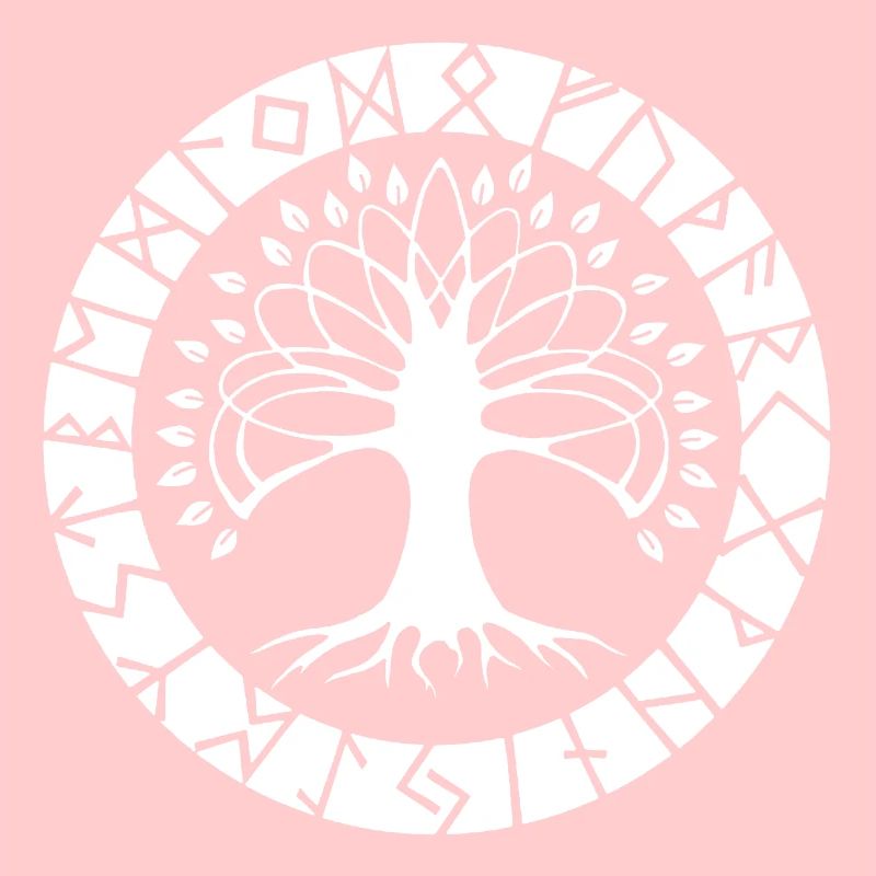 White Runic Tree