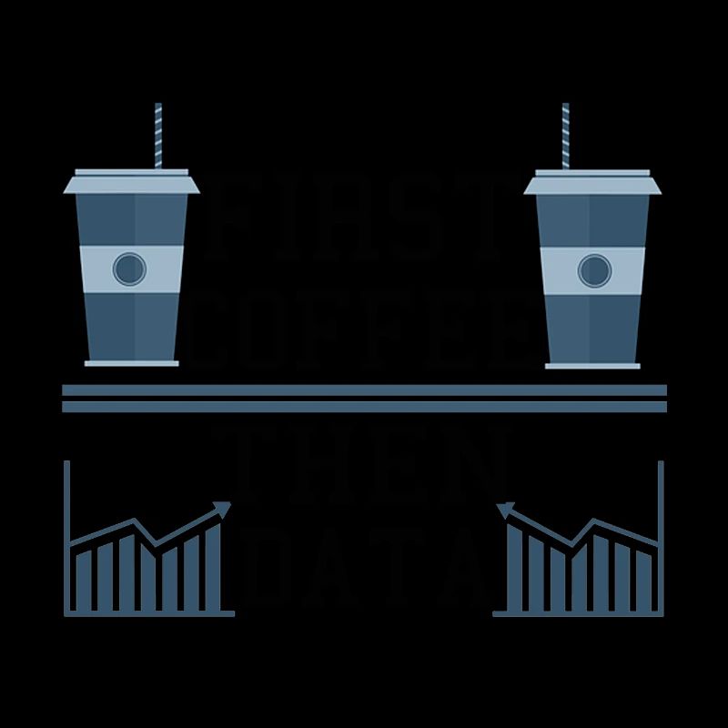 Computer Humor Frist Kaffee dann Datenprogrammierer