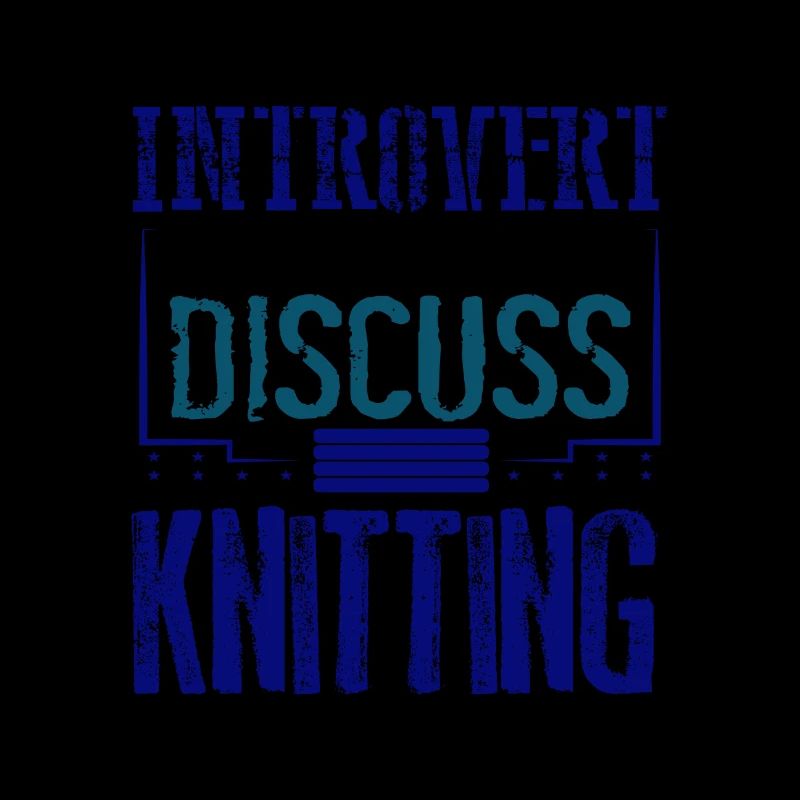 Strickerin Geschenk introvertiert gesprächsbereit