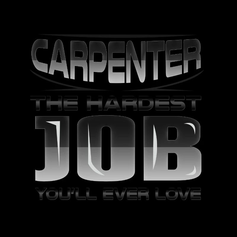 Charpentier Le travail le plus difficile que vous aimerez jamais