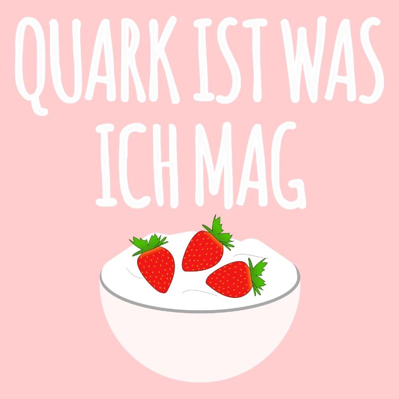 Quark mit Erdbeeren