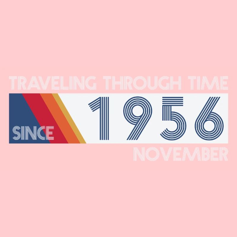 Funny Zeitreise Geburtstags Design November 1956