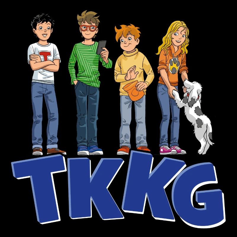 TKKG Junior Logo Mit Der Bande