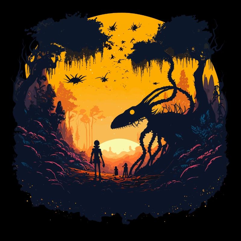 Seltsamer Alien