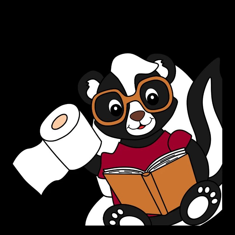 Skunk Pixie Smartass - funny motif