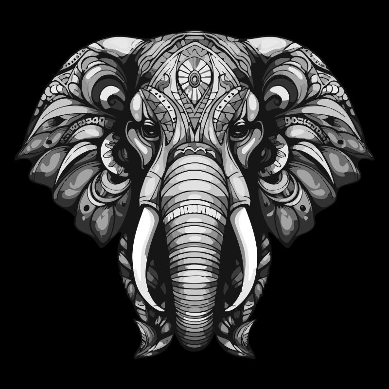 Elephant Animal Head