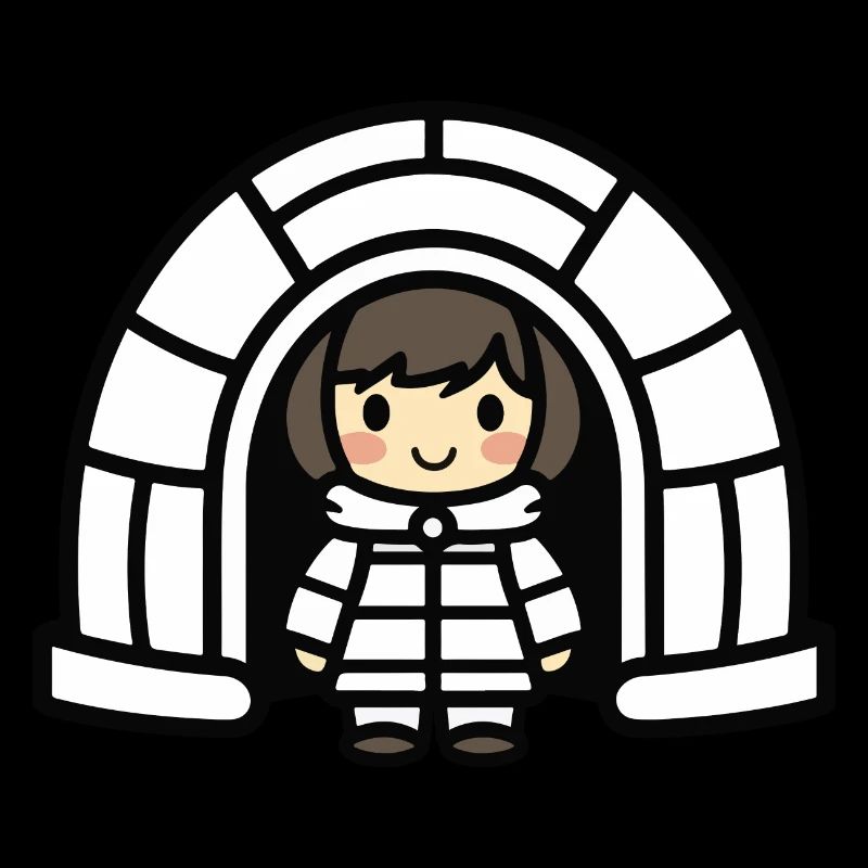Winter Eskimo Igloo
