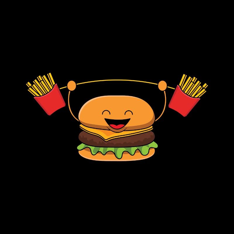 Frites haltérophiles Burger
