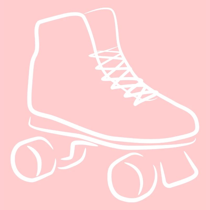 Roller Skates Zeichnung