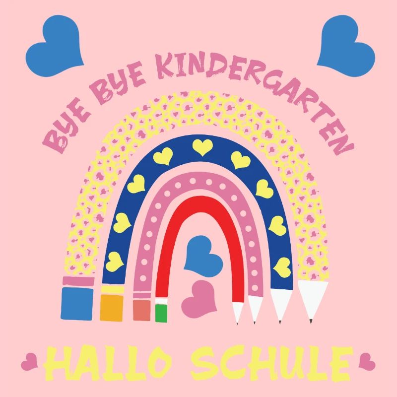 "Byebye Kindergarten - Hallo Schule" Einschulung
