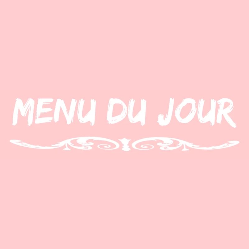 Menu du jour white
