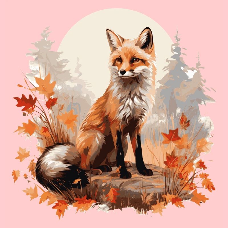 Fuchs im Herbst