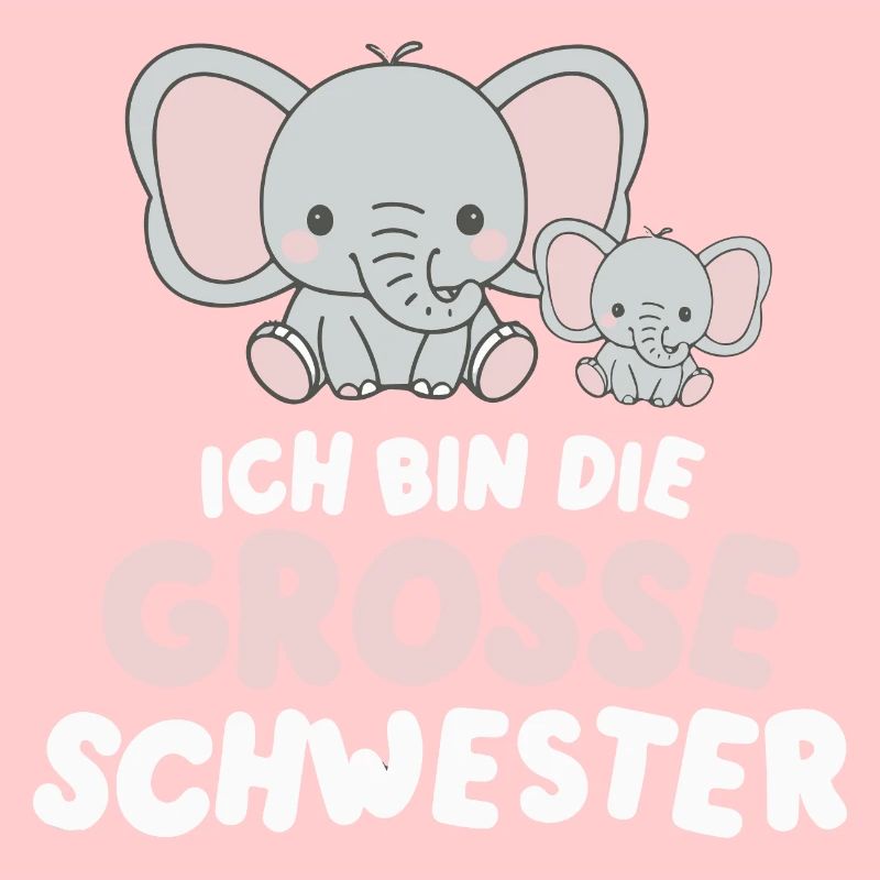 Ich werde große Schwester Elefant