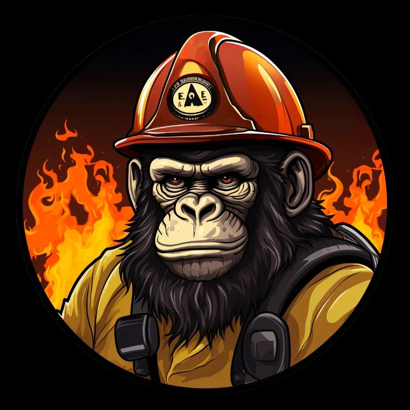Singe de pompiers