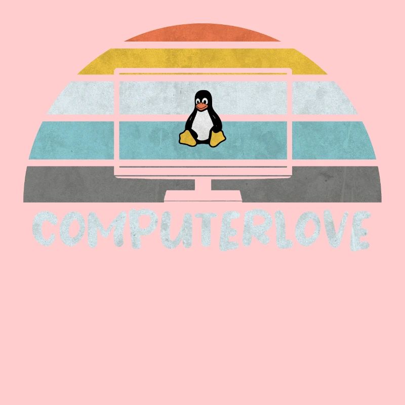 PROGRAMMATEUR LINUX PENGUIN TUX PC COMPUTERLOVE