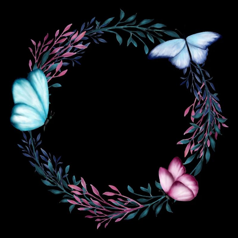 Sarah, name, lettering, flower wreath, gift