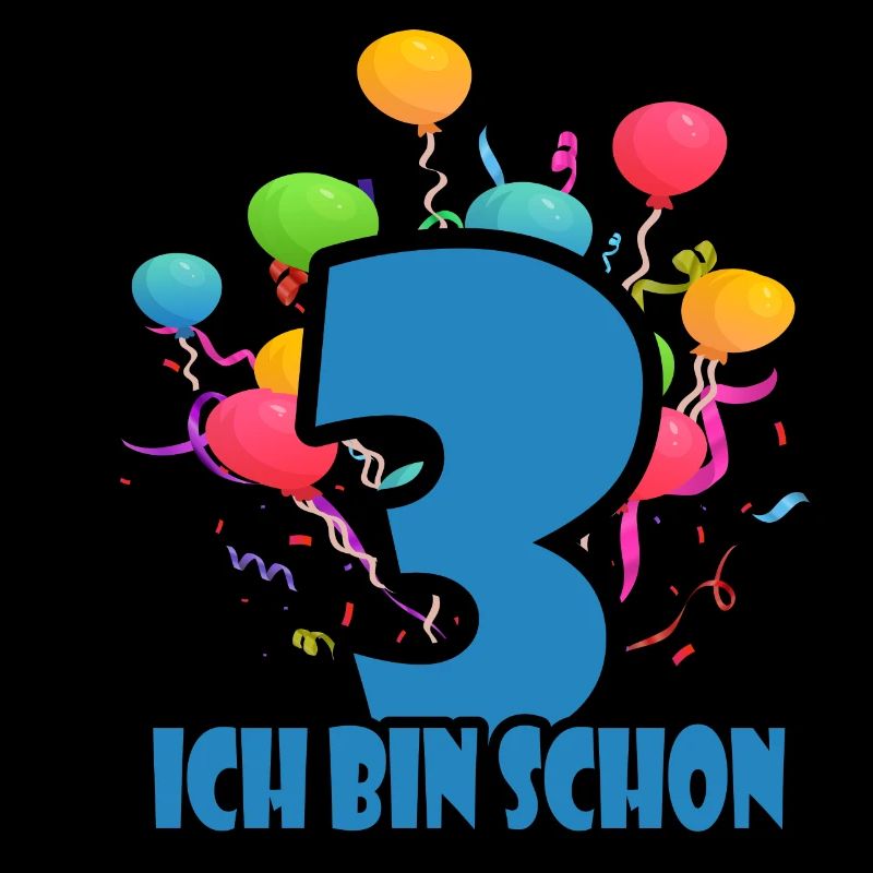 Ich bin schon 3 Geburtstag Geschenk