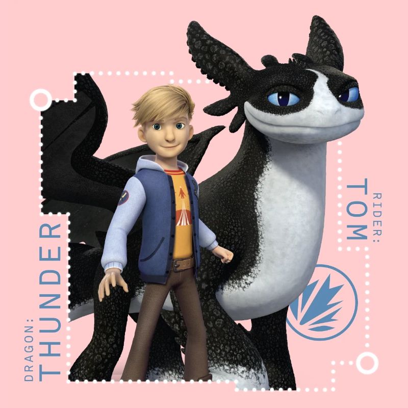Dragons: The Nine Realms Tom And Thunder