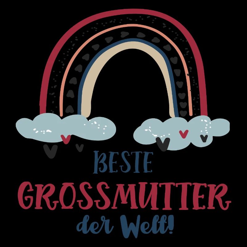 Beste Grossmutter Regenbogen Grossmama Oma Omi