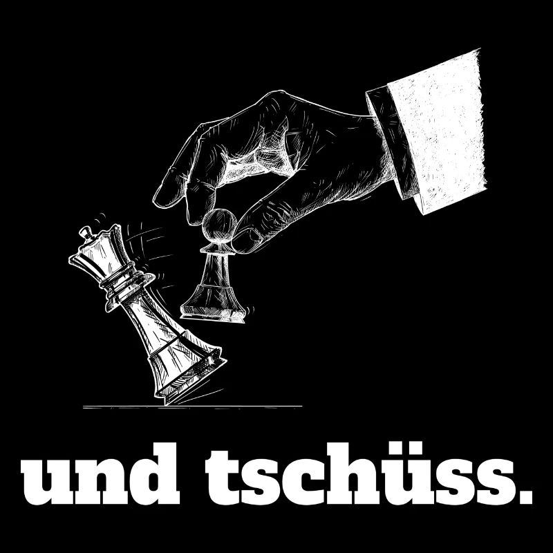 Schach Und Tschüss Bauer Schlägt Geschenkidee