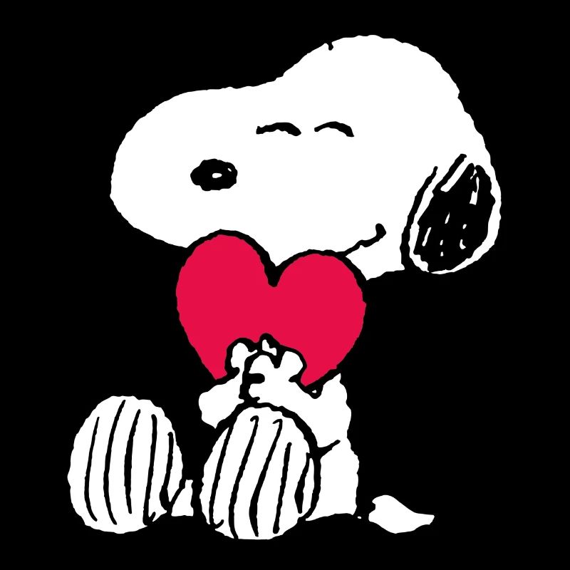 Peanuts Snoopy With Heart