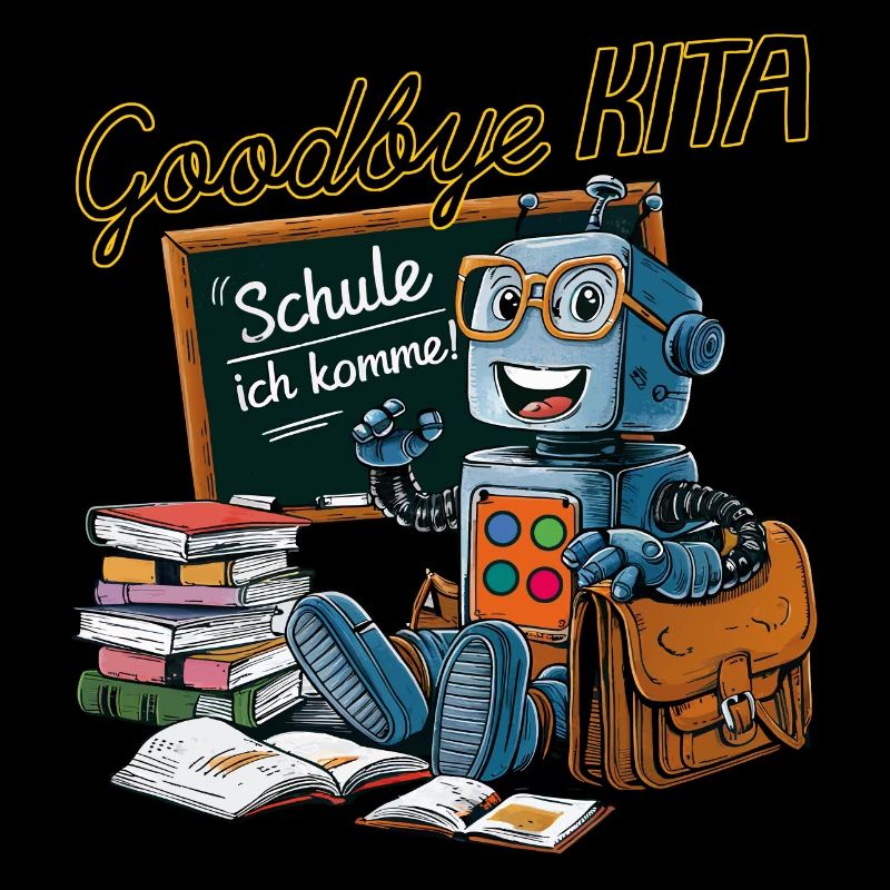 Einschulung Roboter erster Schultag