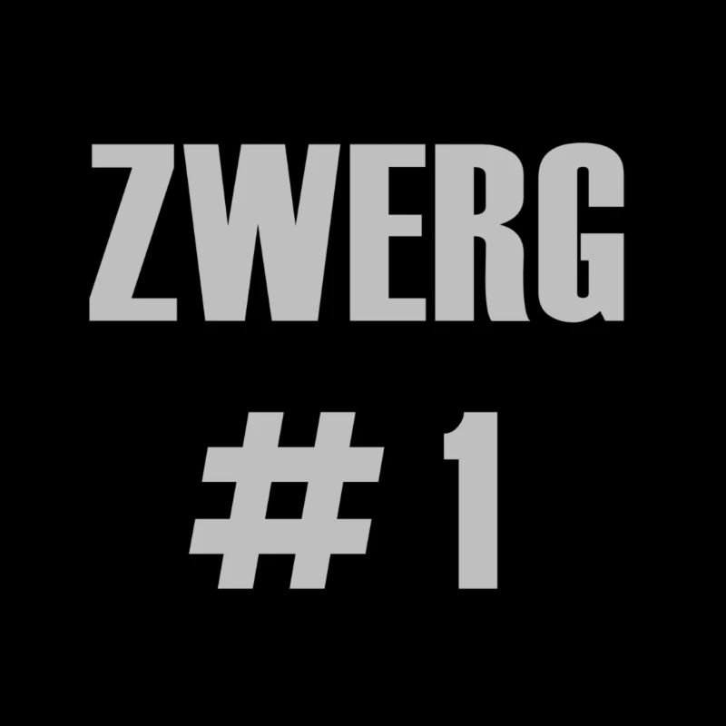 Zwerg # 1 grau