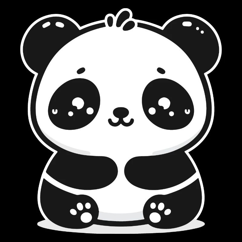 Pippin le panda espiègle : votre compagnon câlin