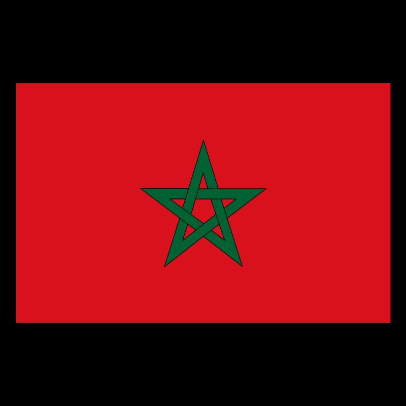 Marokko Flagge