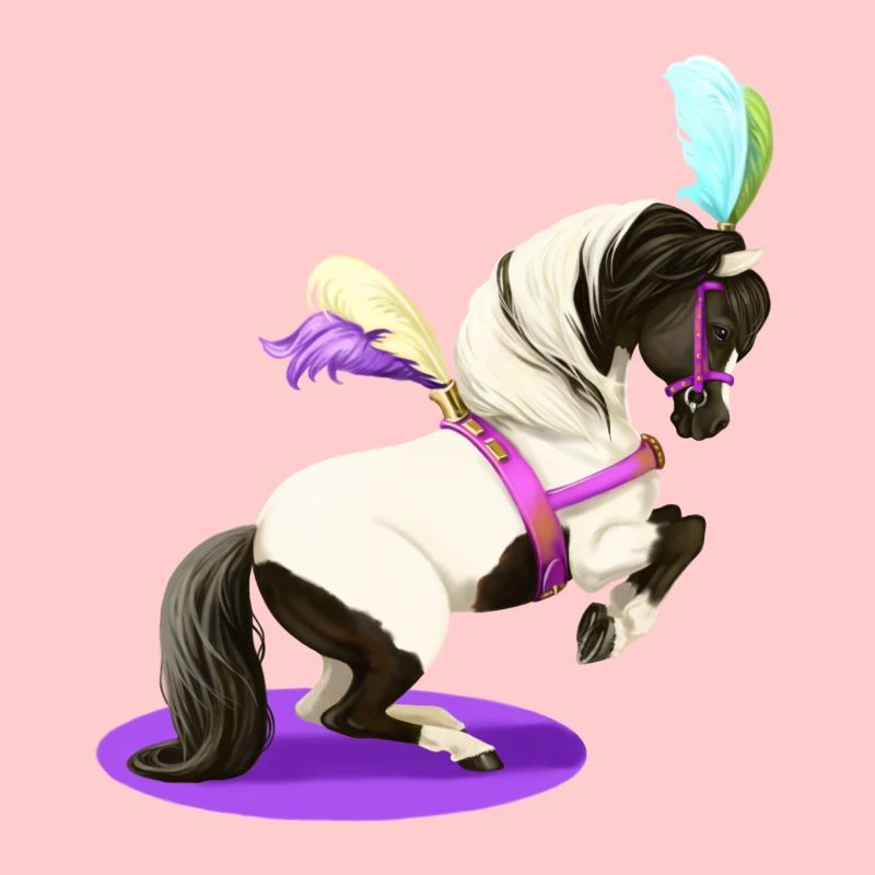 Poney de cirque