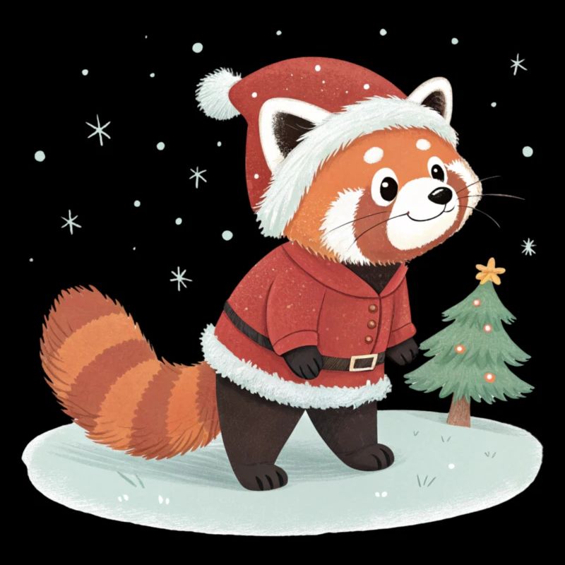 Red Panda - Christmas
