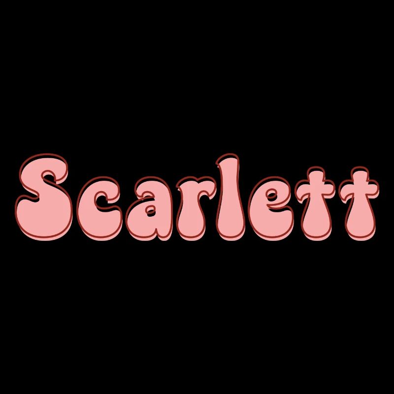 Name Mädchen Scarlett Retro Name Scarlett Paar