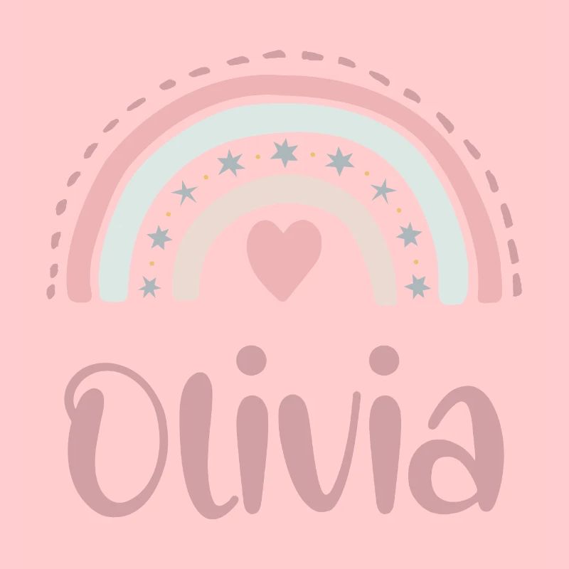 Olivia Name Rainbow
